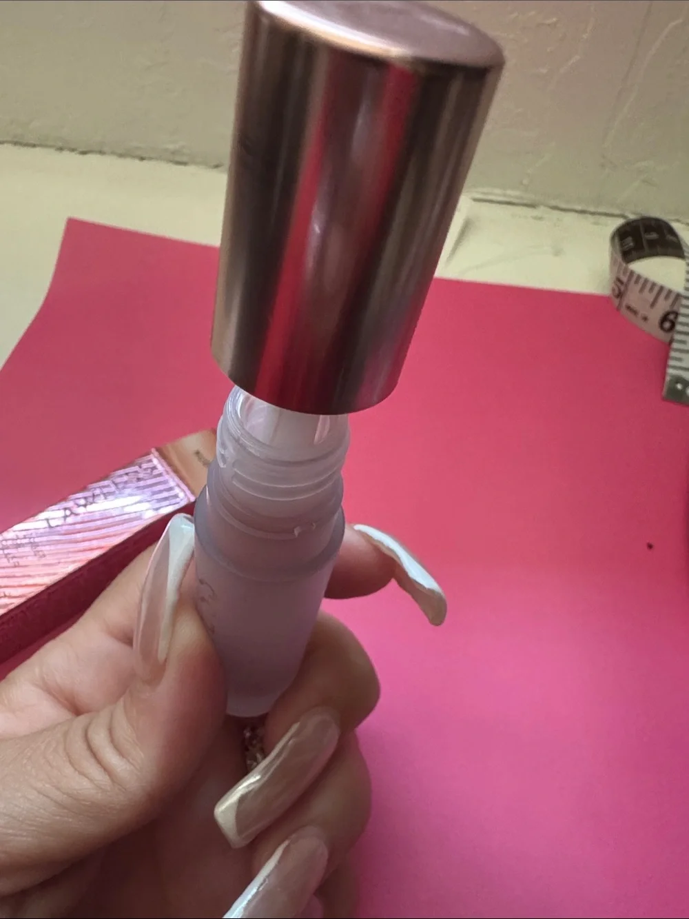 LAWLESS Lip Gloss/Balm in Rose Metallic Packaging